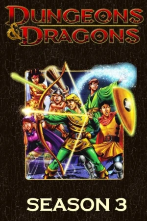  Donjons et Dragons - Le Sourire du dragon - Saison 3 affiche 