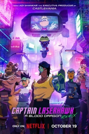 Captain Laserhawk: A Blood Dragon Remix - Saison 1 affiche 
